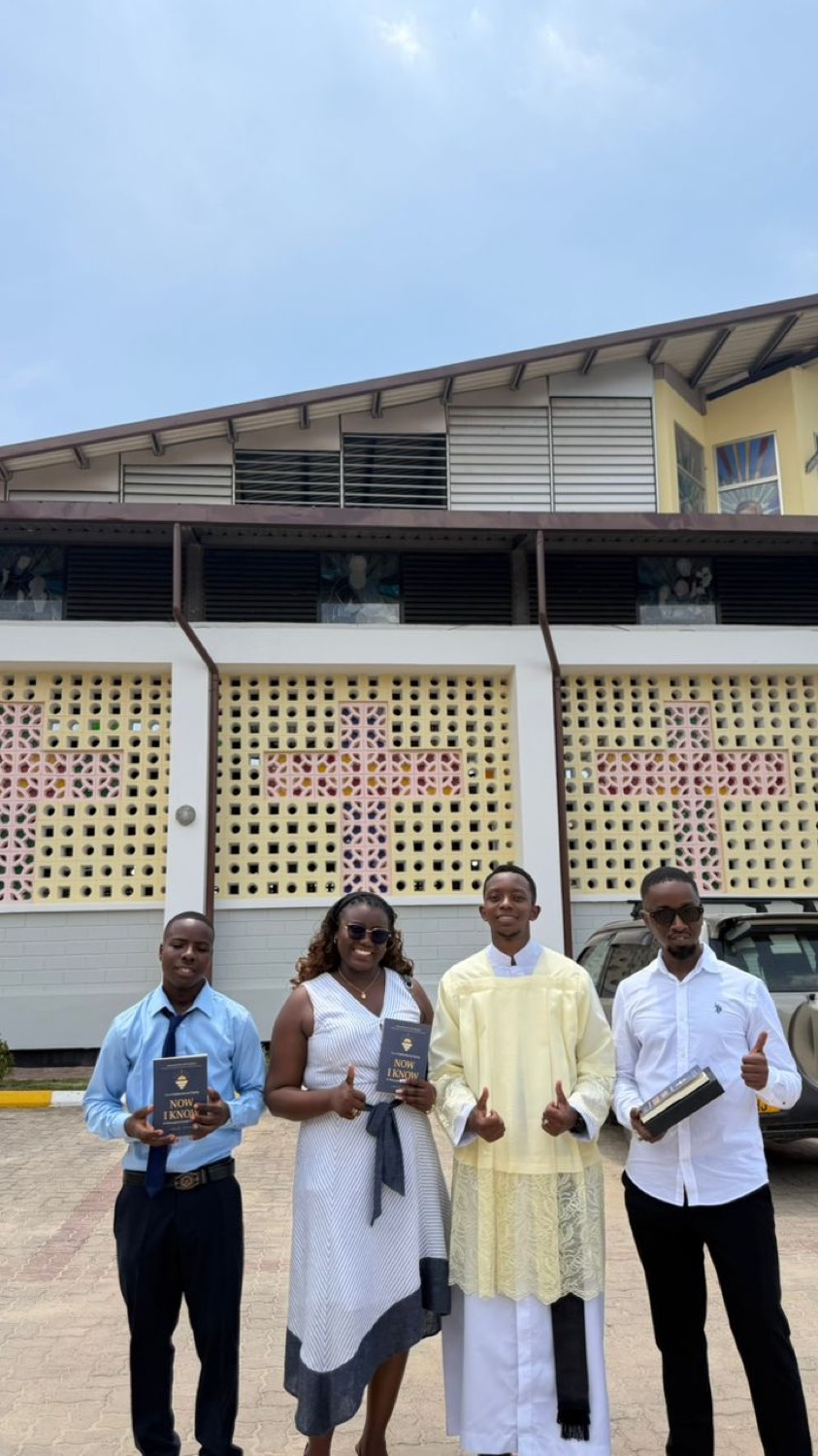 Fraters with their copies.
