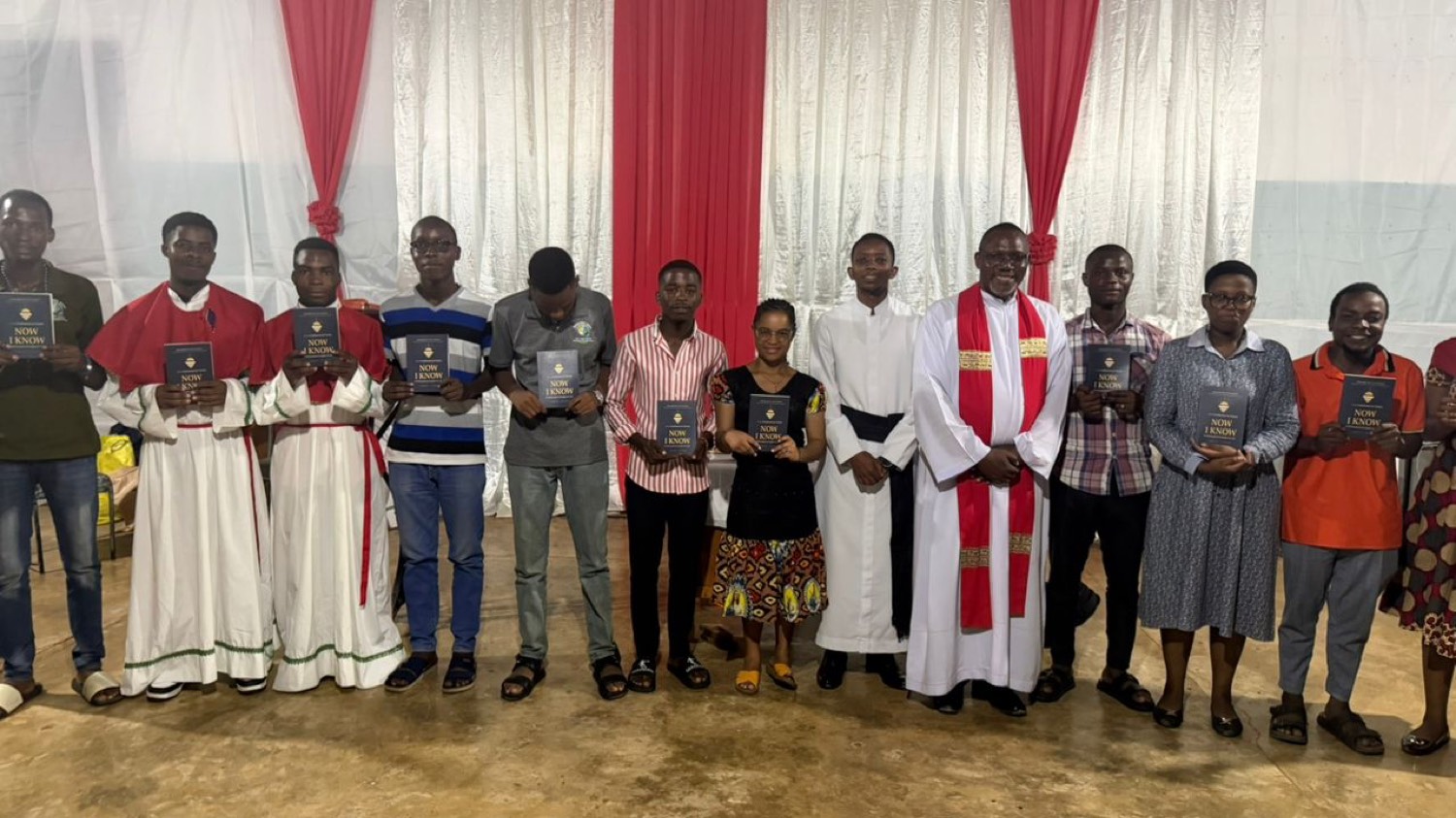 Fraters with their copies.