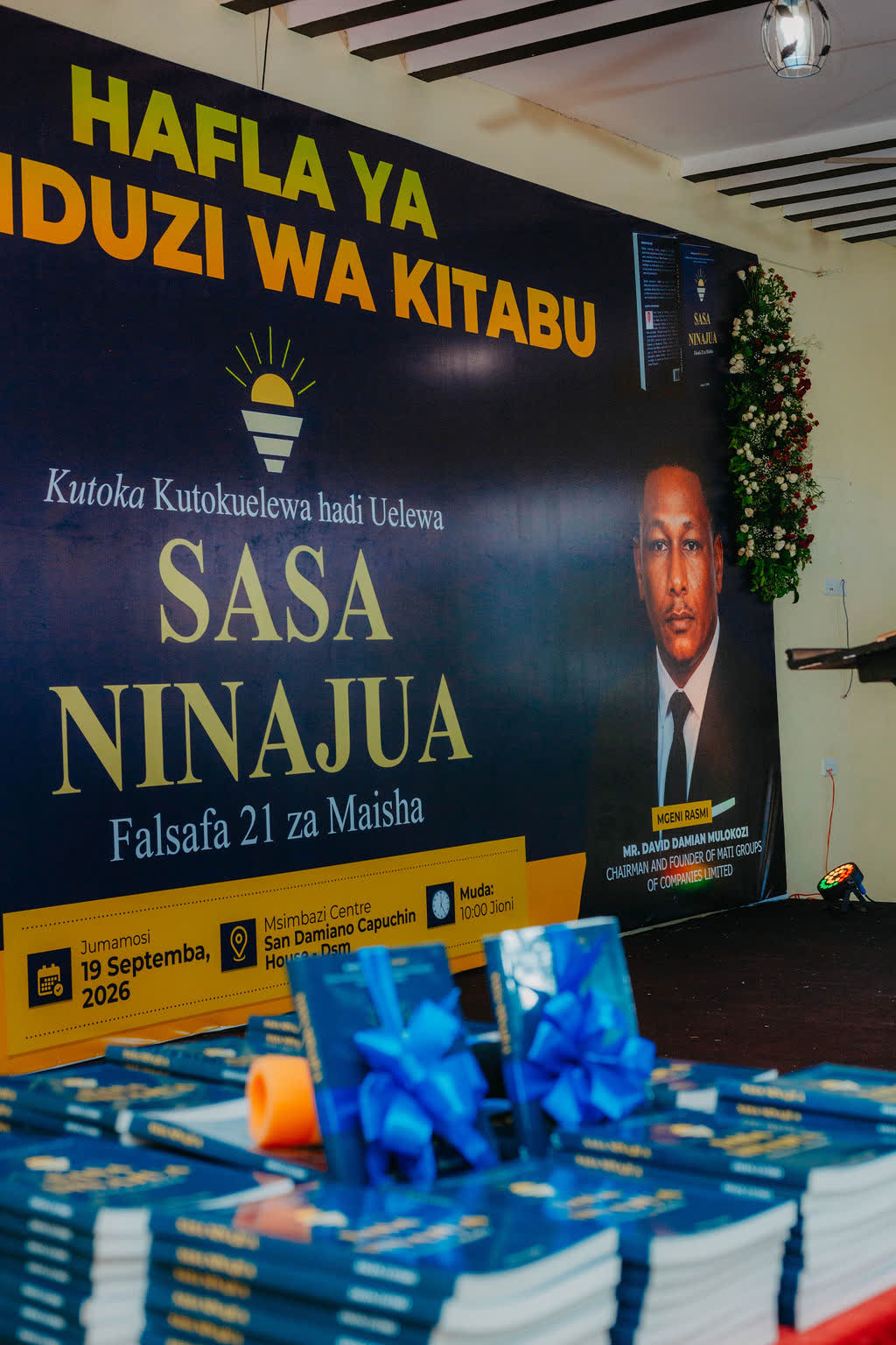 Uzinduzi wa Sasa Ninajua, 19 Septemba 2026.